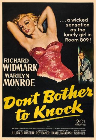 Poster Don't Bother to Knock
