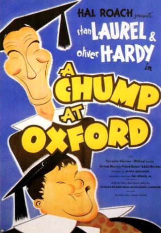 Poster A Chump at Oxford