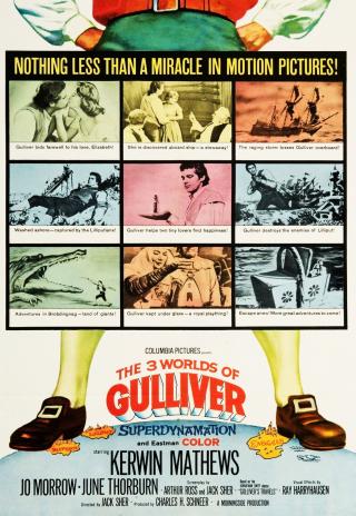 Poster The 3 Worlds of Gulliver