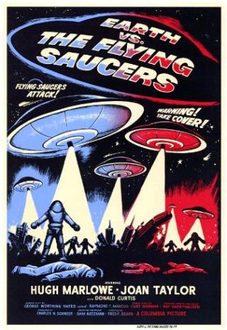 Poster Earth vs. the Flying Saucers