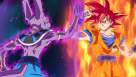 Cadru din Dragon Ball Super episodul 12 sezonul 1 - The Universe Will Shatter? Clash! Destroyer vs. Super Saiyan God!