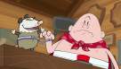 Cadru din The Epic Tales of Captain Underpants episodul 2 sezonul 3 - Captain Underpants and the Angry Abnormal Atrocities of the Astute Animal Aggressors