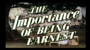 Trailer The Importance of Being Earnest