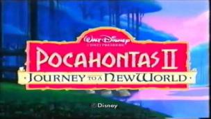 Trailer Pocahontas 2: Journey to a New World