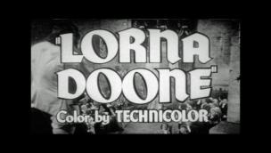 Trailer Lorna Doone